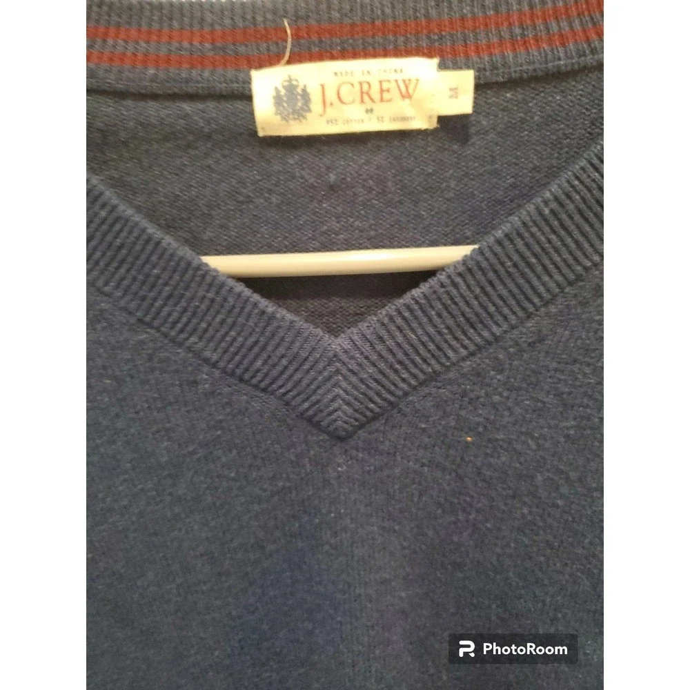 J..Crew V-NECK SWEATER SZ M